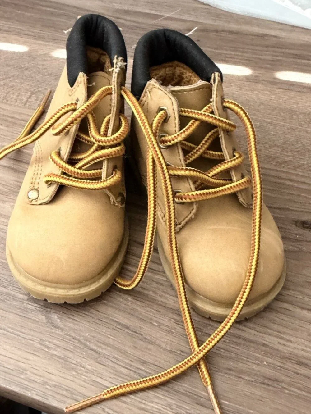 Vintage Circo Tan Hiking Boots sz 3 Baby